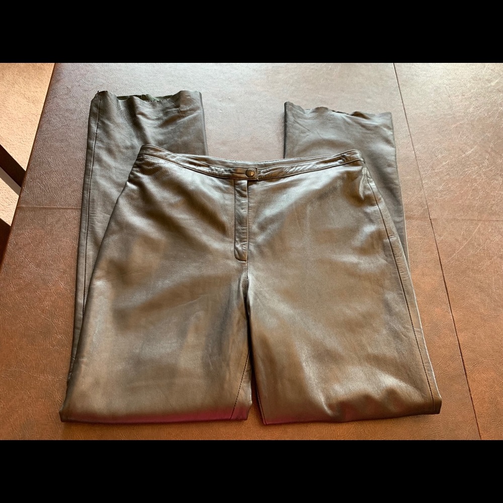 Women’s EXPRESS Genuine Leather Pants - Size 13/14